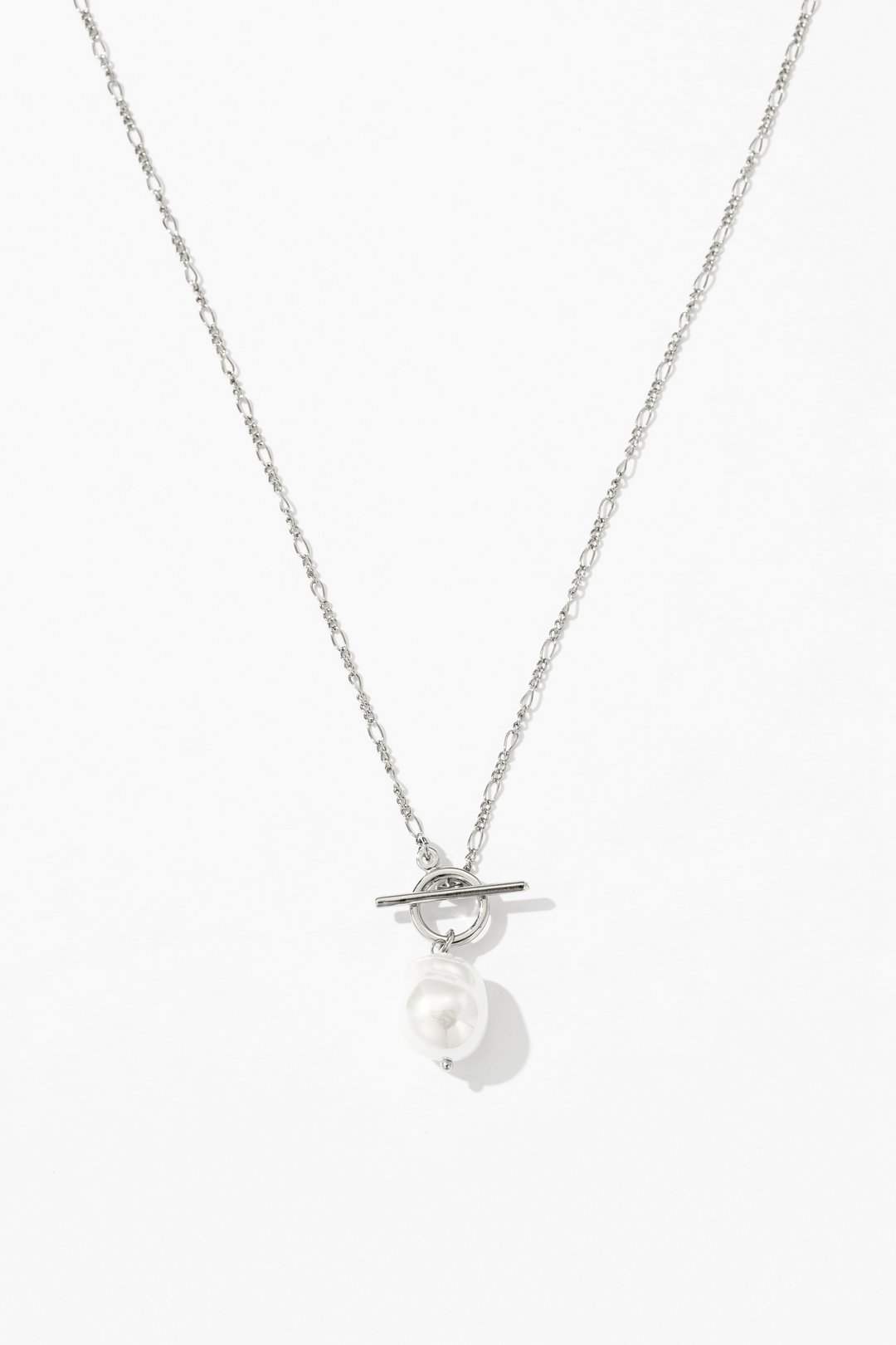 Collana Elegante con Perla Dorata