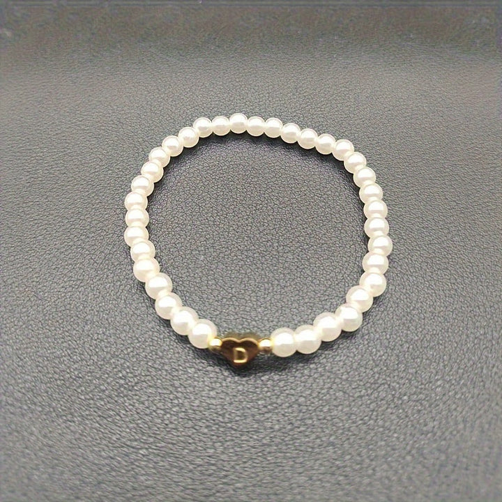 Bracciale Chic con Iniziale a Cuore (A–Z)
