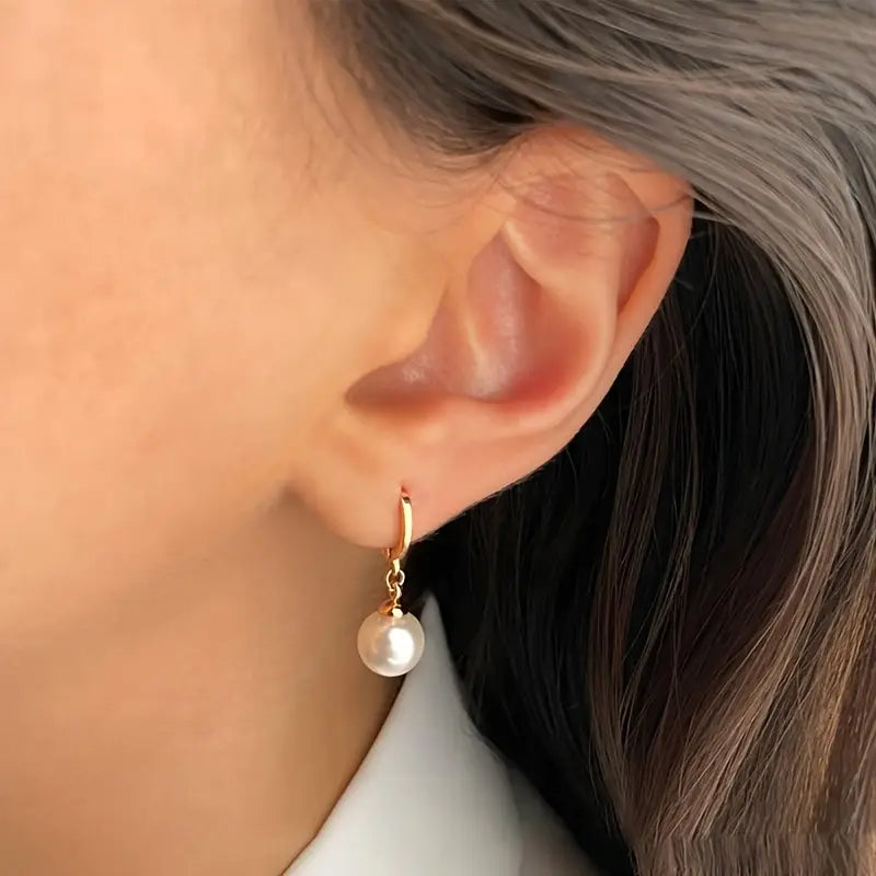 Set di gioielli eleganti con perle