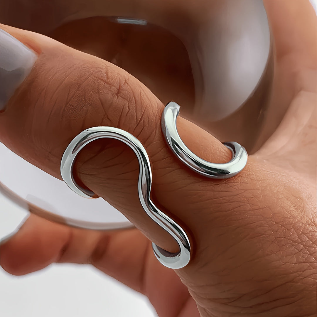 Anello Onda Chic