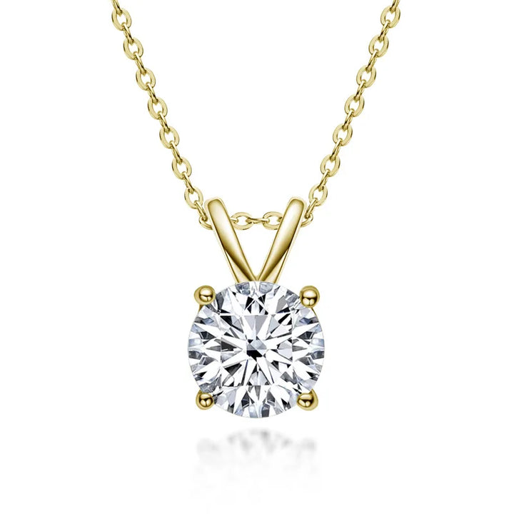 Collana Esclusiva in Argento Sterling con Moissanite