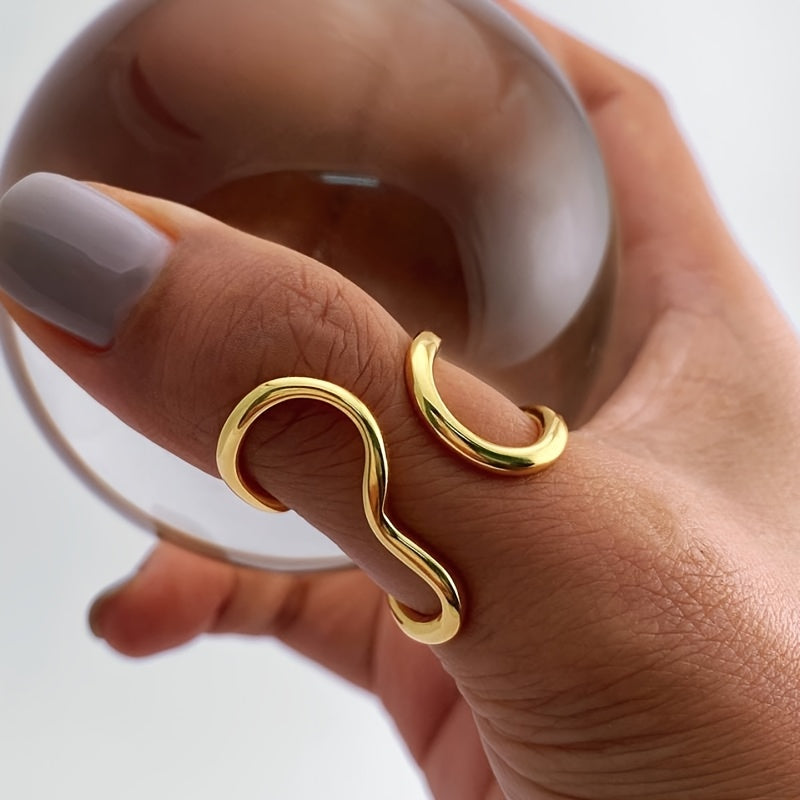 Anello Onda Chic