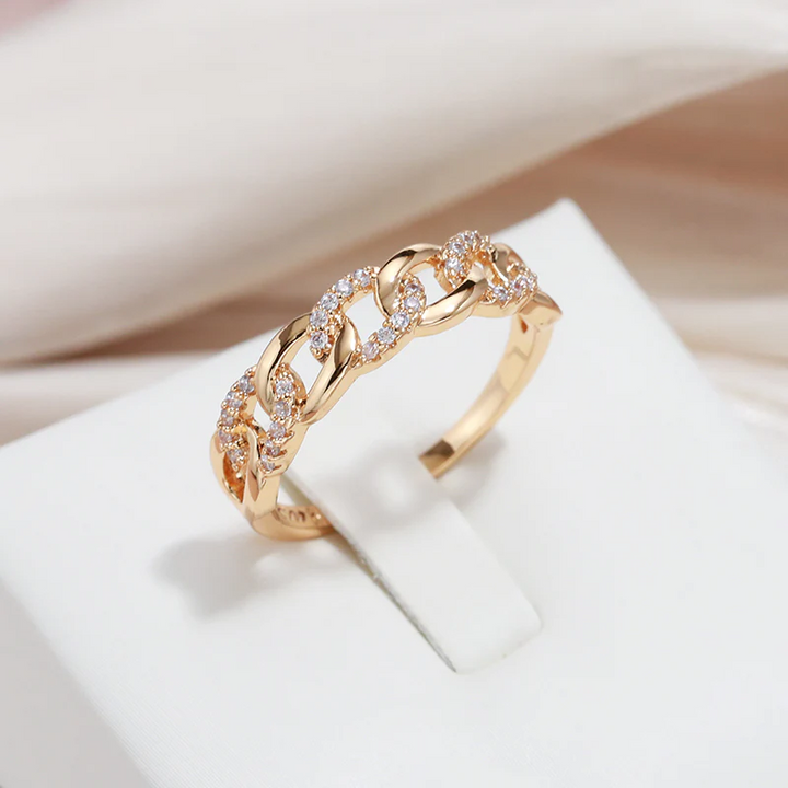 Anello Oro “Maglia Chic”