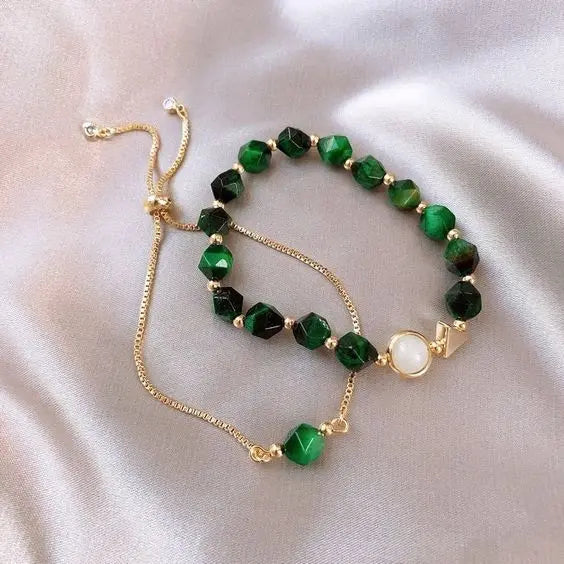 Set di Bracciali Eleganti Verdi